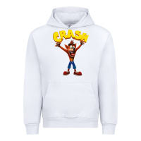 White crash bandicoot Urban Hoodie - artisFamous