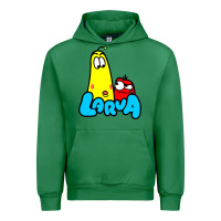 Emerald larva cartoon Urban Hoodie - artisFamous