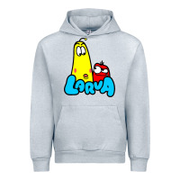 Heather Grey larva cartoon Urban Hoodie - artisFamous