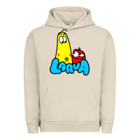 Pigment French Oak larva cartoon Urban Hoodie - artisFamous
