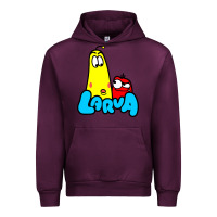 Mauve Wine larva cartoon Urban Hoodie - artisFamous