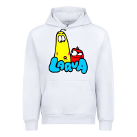 White larva cartoon Urban Hoodie - artisFamous