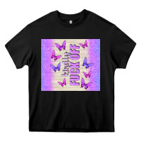 Black kindly fuck off Heavy Core Tee - TumblerDesignByShophia