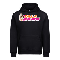 Black dilla' donuts Urban Hoodie - artisFamous