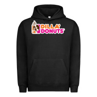Pigment Black dilla' donuts Urban Hoodie - artisFamous