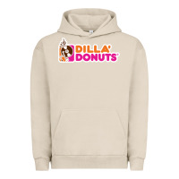 Pigment French Oak dilla' donuts Urban Hoodie - artisFamous