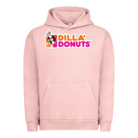 Pigment Salmon dilla' donuts Urban Hoodie - artisFamous