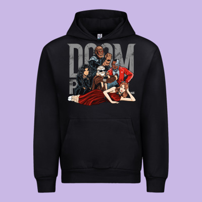 Doom Breakfast Patrol Urban Hoodie Designed By Artisfamous