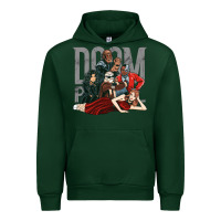 Forest Green doom breakfast patrol Urban Hoodie - artisFamous
