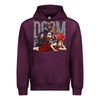 Mauve Wine doom breakfast patrol Urban Hoodie - artisFamous
