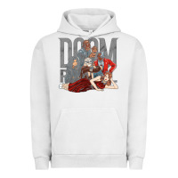 Pigment Lunar Rock doom breakfast patrol Urban Hoodie - artisFamous