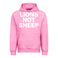 Fuchsia Pink lions not sheep Urban Hoodie - artisFamous