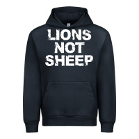 Navy lions not sheep Urban Hoodie - artisFamous