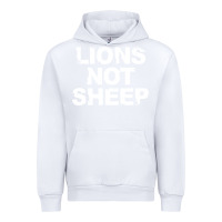 White lions not sheep Urban Hoodie - artisFamous