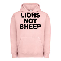 Pigment Salmon lions not sheep Urban Hoodie - artisFamous