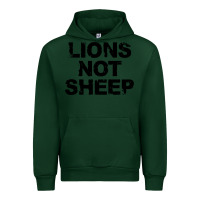 Forest Green lions not sheep Urban Hoodie - artisFamous