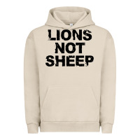 Pigment French Oak lions not sheep Urban Hoodie - artisFamous