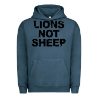 Pigment Midnight Navy lions not sheep Urban Hoodie - artisFamous