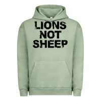 Pigment Oil Green lions not sheep Urban Hoodie - artisFamous