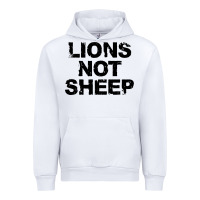 White lions not sheep Urban Hoodie - artisFamous
