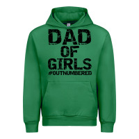 Emerald dad of girls Urban Hoodie - artisFamous