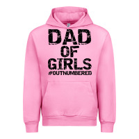 Fuchsia Pink dad of girls Urban Hoodie - artisFamous