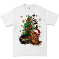 Heifer Cow Gnomies Christmas Tree Premium Tee | Teevron