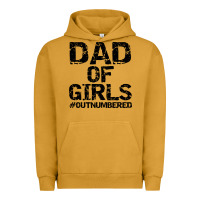 Pigment Peanut Butter dad of girls Urban Hoodie - artisFamous