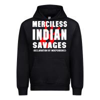 Black merciless indian savages Urban Hoodie - artisFamous