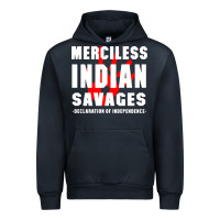 Navy merciless indian savages Urban Hoodie - artisFamous