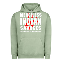 Pigment Oil Green merciless indian savages Urban Hoodie - artisFamous
