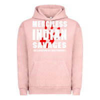 Pigment Salmon merciless indian savages Urban Hoodie - artisFamous