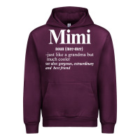 Mauve Wine mimi Urban Hoodie - artisFamous