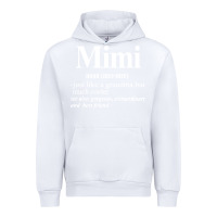 White mimi Urban Hoodie - artisFamous