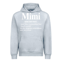 Heather Grey mimi Urban Hoodie - artisFamous