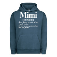 Pigment Midnight Navy mimi Urban Hoodie - artisFamous