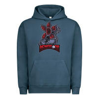 Pigment Midnight Navy hawkins demodogs Urban Hoodie - artisFamous