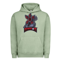 Pigment Oil Green hawkins demodogs Urban Hoodie - artisFamous