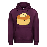 Mauve Wine i'm on a roll! Urban Hoodie - artisFamous
