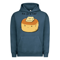 Pigment Midnight Navy i'm on a roll! Urban Hoodie - artisFamous