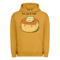 Pigment Peanut Butter i'm on a roll! Urban Hoodie - artisFamous