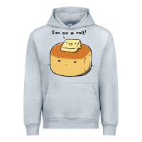 Heather Grey i'm on a roll! Urban Hoodie - artisFamous