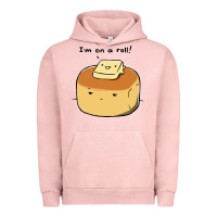 Pigment Salmon i'm on a roll! Urban Hoodie - artisFamous