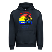 Navy weekapaug, rhode island sunset Urban Hoodie - artisFamous