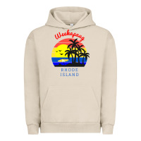 Pigment French Oak weekapaug, rhode island sunset Urban Hoodie - artisFamous