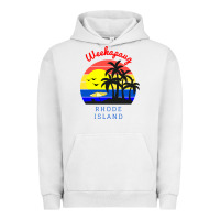 Pigment Lunar Rock weekapaug, rhode island sunset Urban Hoodie - artisFamous