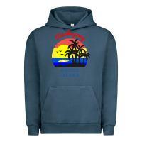Pigment Midnight Navy weekapaug, rhode island sunset Urban Hoodie - artisFamous