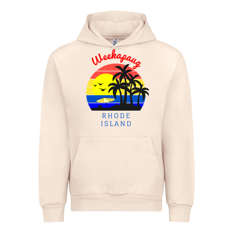 Weekapaug, Rhode Island Sunset Urban Hoodie by artisFamous | Teevron