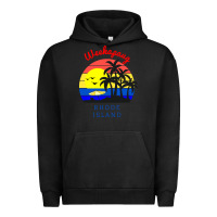Pigment Black weekapaug, rhode island sunset Urban Hoodie - artisFamous