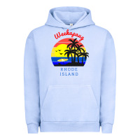 Pigment Grape Ice weekapaug, rhode island sunset Urban Hoodie - artisFamous